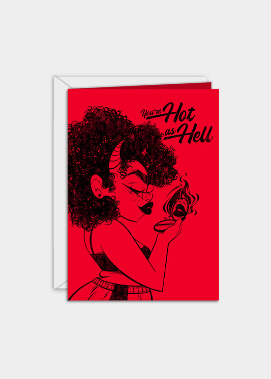 Hot as Hell Card