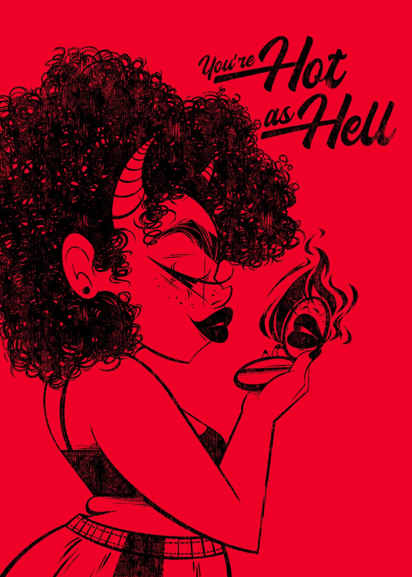 Hot as Hell Card: Wholesale