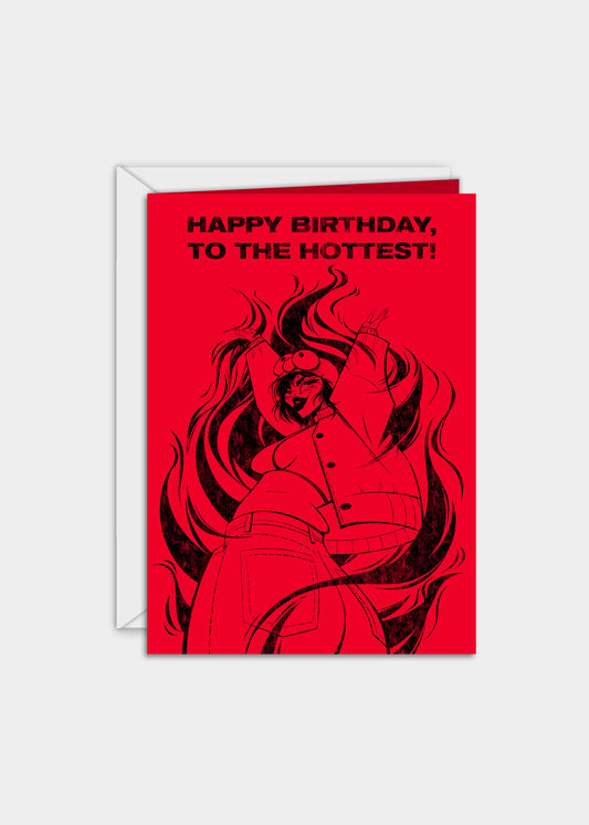 Birthday Hottie Card
