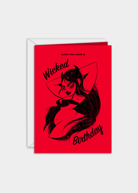 Wicked Birthday Card