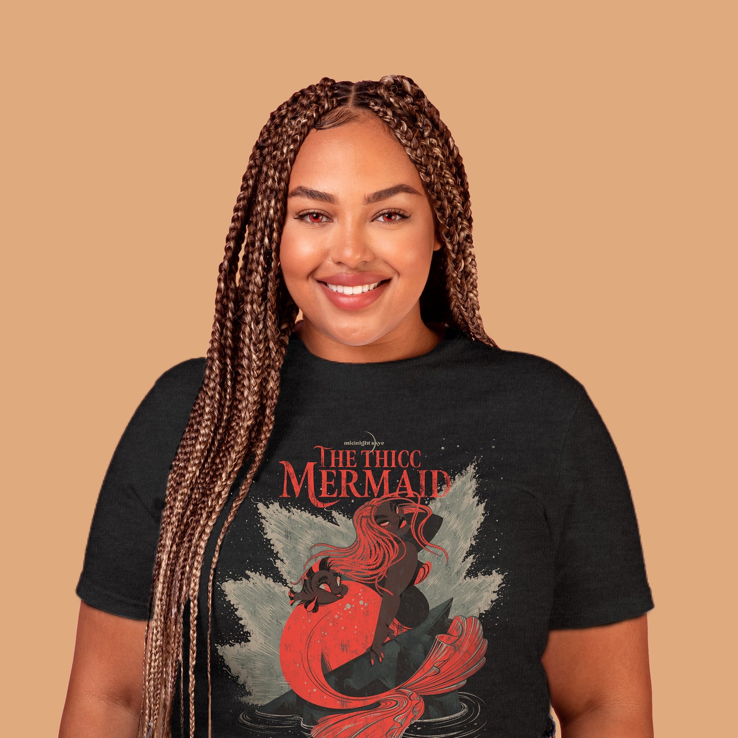 The Thicc Mermaid Unisex T-shirt